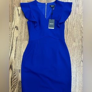DKNY Royal Blue dress NWT